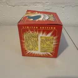 1999 Burger King Charizard Pokemon 23K Gold Plated Card Sealed Never Opened - Image 4