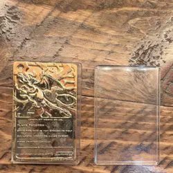 Pokemon Charizard Gold Card Burger King 1999 Premium Collectible - Image 2