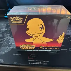 Sealed - Obsidian Flames Pokemon Center Scarlet Violet Elite Trainer Box ETB - Image 1