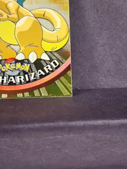 Topps #06 Charizard Holo Foil TV Animation Series 1 Pokemon Black Logo FREE SHIP - Image 4