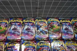 16 x Sword and Shield Base Set Booster Pack Lot 16 Factory Sealed Pokemon TCG - Image 3