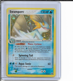 Pokemon Emerald Swampert Holo Rare #11/106 NM - Image 1