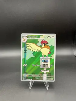 Pokemon Pidgeotto 208/197 SV03: Obsidian Flames Illustration Rare Holo English - Image 1