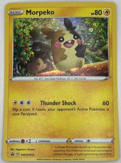 General Mills 25th Anniversary Pokemon Promo #SWSH012 Morpeko - Image 1