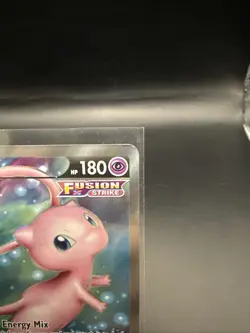 Mew V (Full Art) 250/264 Swsh08: Fusion Strike Holo MP Pokemon - Image 2
