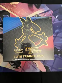 Pokemon TCG: Crown Zenith Elite Trainer Box - NEW! SEALED! 820650851476 - Image 1