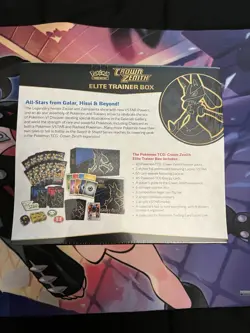 Pokemon TCG: Crown Zenith Elite Trainer Box - NEW! SEALED! 820650851476 - Image 2