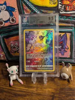 Pokemon 🍁 Mew GG10 Crown Zenith Galarian Gallery Ultra Rare Holo BGS 9.5 GM MT✨ - Image 1