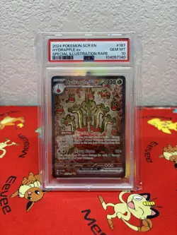 Pokemon TCG: Stellar Crown Hydrapple ex 167/142 SIR PSA 10 - Image 1