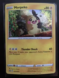 MORPEKO Pokemon 25th Anniversary Holo Foil General Mills Promo SWSH012 - Image 1
