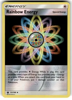 Rainbow Energy Reverse Holo SM - Celestial Storm 151/168 NM - Image 1
