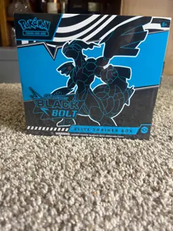 Pokemon TCG S&V Black Bolt Elite Trainer Box Brand New! Sealed! - Image 1