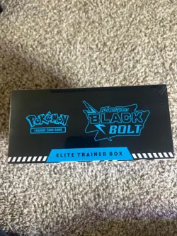 Pokemon TCG S&V Black Bolt Elite Trainer Box Brand New! Sealed! - Image 5