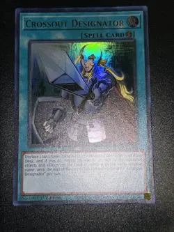 *** CROSSOUT DESIGNATOR *** 1ST EDITION ULTRA RARE RA02-EN063 YUGIOH! - Image 1