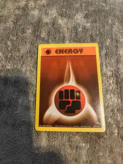 Pokemon TCG Fighting Energy Gym Heroes 127/132 Regular Unlimited Common WOTC LP - Image 1