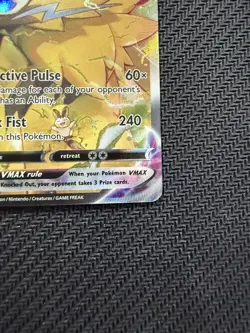 Pokemon TCG Zeraora VMAX Galarian Gallery Crown Zenith GG42/GG70 NM Condition - Image 4