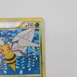 Pokemon BEEDRILL 12/95 Reverse Holo (2010 Unleashed) LP/Light Play - Image 3
