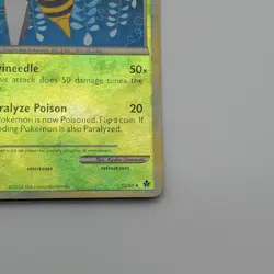 Pokemon BEEDRILL 12/95 Reverse Holo (2010 Unleashed) LP/Light Play - Image 4