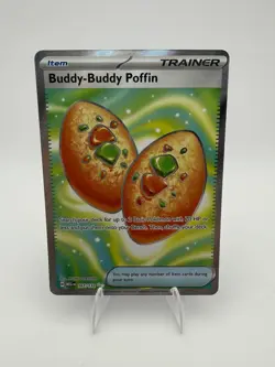 Pokemon TCG Rare Candy Buddy Poffin 167/132 Trainer Mega EVO - Image 1