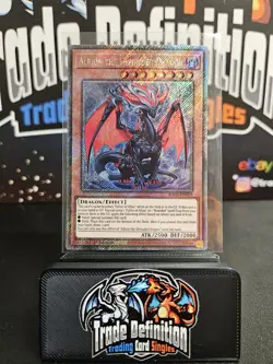 RA05-EN019 Albion the Shrouded Dragon Platinum Secret Rare 1st Ed YuGiOh - Image 1