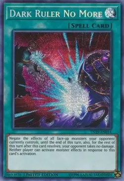 Yugioh - Dark Ruler No More (Prismatic Secret Rare) (Limited) - TN19-EN014 (P) - Image 1