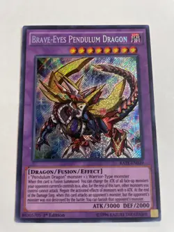 Brave-Eyes Pendulum Dragon RATE-EN039 Raging Tempest-1st Edition 1st Edition - Image 1