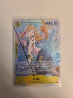 One Piece Nami EB03-053 SR Heroines Edition English Foil - Image 1