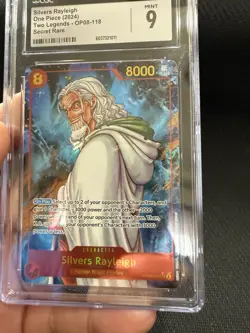 Silvers Rayleigh OP08-118 English Secret Rare Foil Near Mint - Image 1