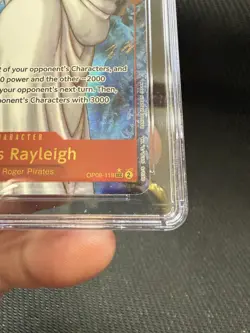 Silvers Rayleigh OP08-118 English Secret Rare Foil Near Mint - Image 3