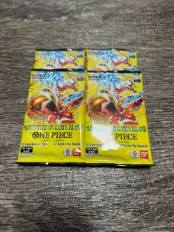 One Piece TCG OP15-EB04 Adventure On Kami's Island Lot Of 4 (Free Shipping) - Image 2