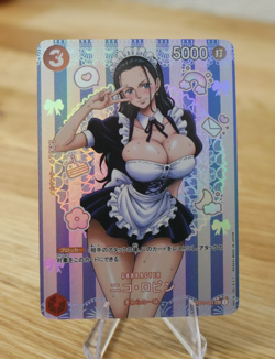 Nico RObin Sexy One Piece CCG Anime Card Waifu Doujin Custom Hot Japanese Maid 1 - Image 1