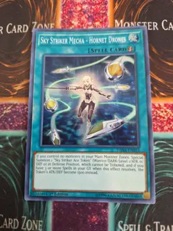 Yugioh Sky Striker Mecha - Hornet Drones DASA-EN033 Super Rare 1st Edition NM - Image 1