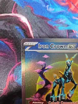 Pokemon TCG Iron Crown ex 206/162 SIR Temporal Forces NM Condition - Image 2