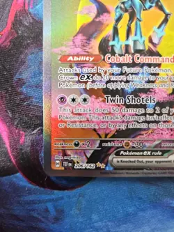 Pokemon TCG Iron Crown ex 206/162 SIR Temporal Forces NM Condition - Image 4