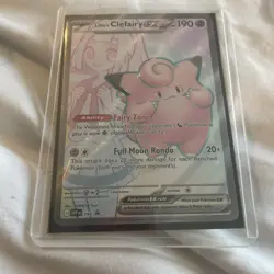 Lillie's Clefairy ex 195 Sv: Scarlet & Violet Promo Cards Holo NM - Image 1