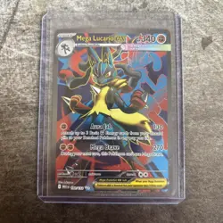 Pokemon TCG Mega Lucario EX 160/132 Ultra Rare Holo Card Mega Evolutions - Image 1