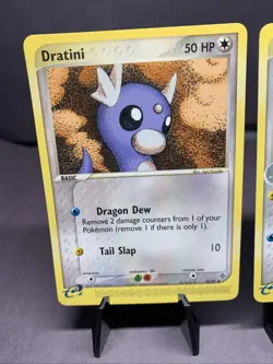 Pokemon TCG EX Dragon Lot of 2 Cards - Dratini & Dragonair - Non Holo VTG WOTC - Image 2