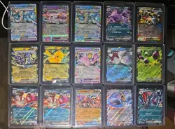 Pokemon TCG 15 Card Lot Exs Only Near Mint - Image 1