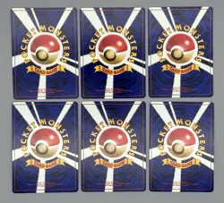 Banned Art Misty's Tears Sabrina's Jynx Sabrina's Eye Japanese Pokemon Card 6set - Image 2