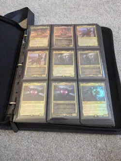 Magic the gathering card collection fallout collection full folder - Image 1