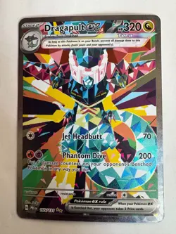 Pokemon TCG Dragapult EX Prismatic Evolutions Card 165/131 - Image 1