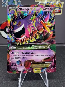 M Gengar EX Holo Card 35/119 MP/HP Pokemon XY Phantom - Image 1