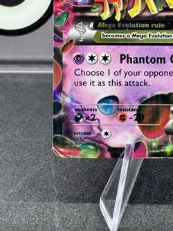 M Gengar EX Holo Card 35/119 MP/HP Pokemon XY Phantom - Image 5