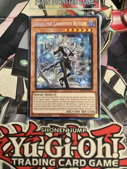 Arias The Labrynth Butler Prismatic Secret Rare MP24-EN116 Yugioh - Image 1