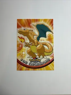 CHARIZARD #06 TOPPS POKEMON CARD TV ANIMATION EDITION - Image 1