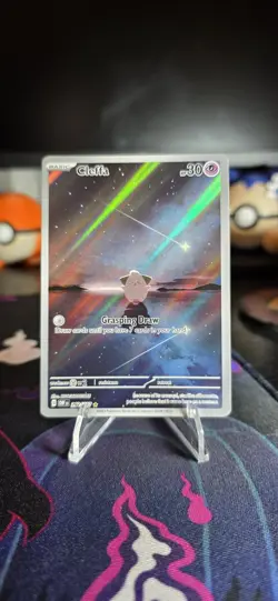 Pokemon TCG Cleffa Obsidian Flames Illustration Rare Card 202/197 NM Condition - Image 1