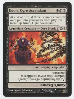 MTG Saviors of Kamigawa Kuon, Ogre Ascendant #78 Rare - Image 1