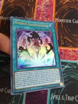 Yugioh Nekroz Kaleidoscope DUPO-EN098 Ultra Rare 1st Edition Near Mint - Image 2