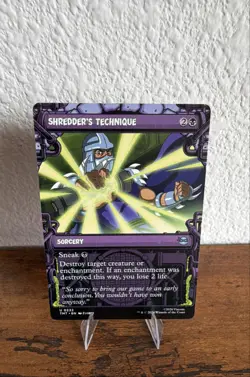 Shredder's Technique (Showcase) Teenage Mutant Ninja Turtles Regular - Image 1