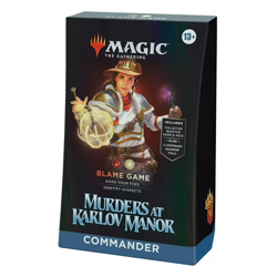 MTG Blame Game Murders at Karlov Manor Commander Deck Magic the Gathering - Image 1